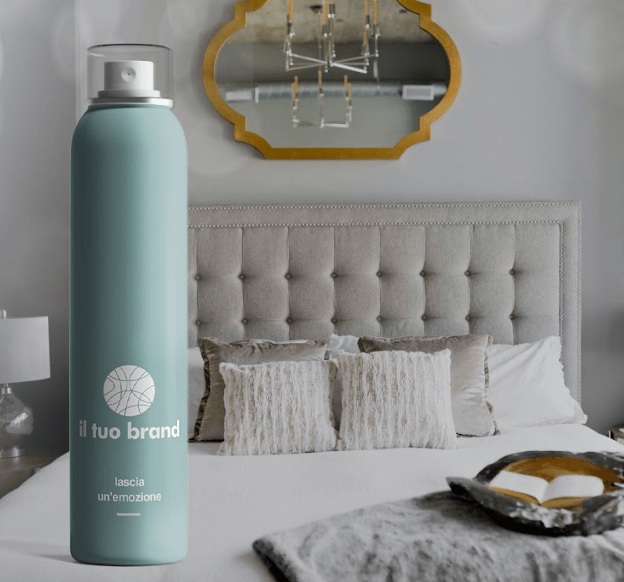 agenzie immobiliari spray tessuti con il tuo logo profumia