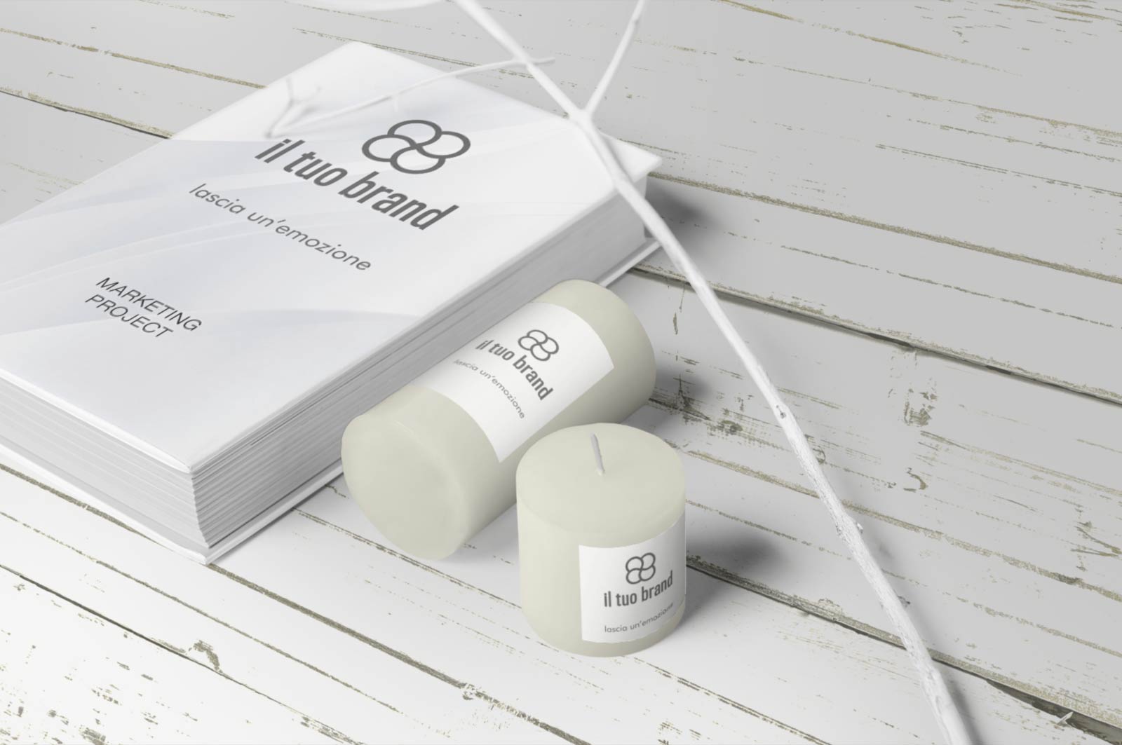 candele profumate brandizzate marketing promozione aziendale