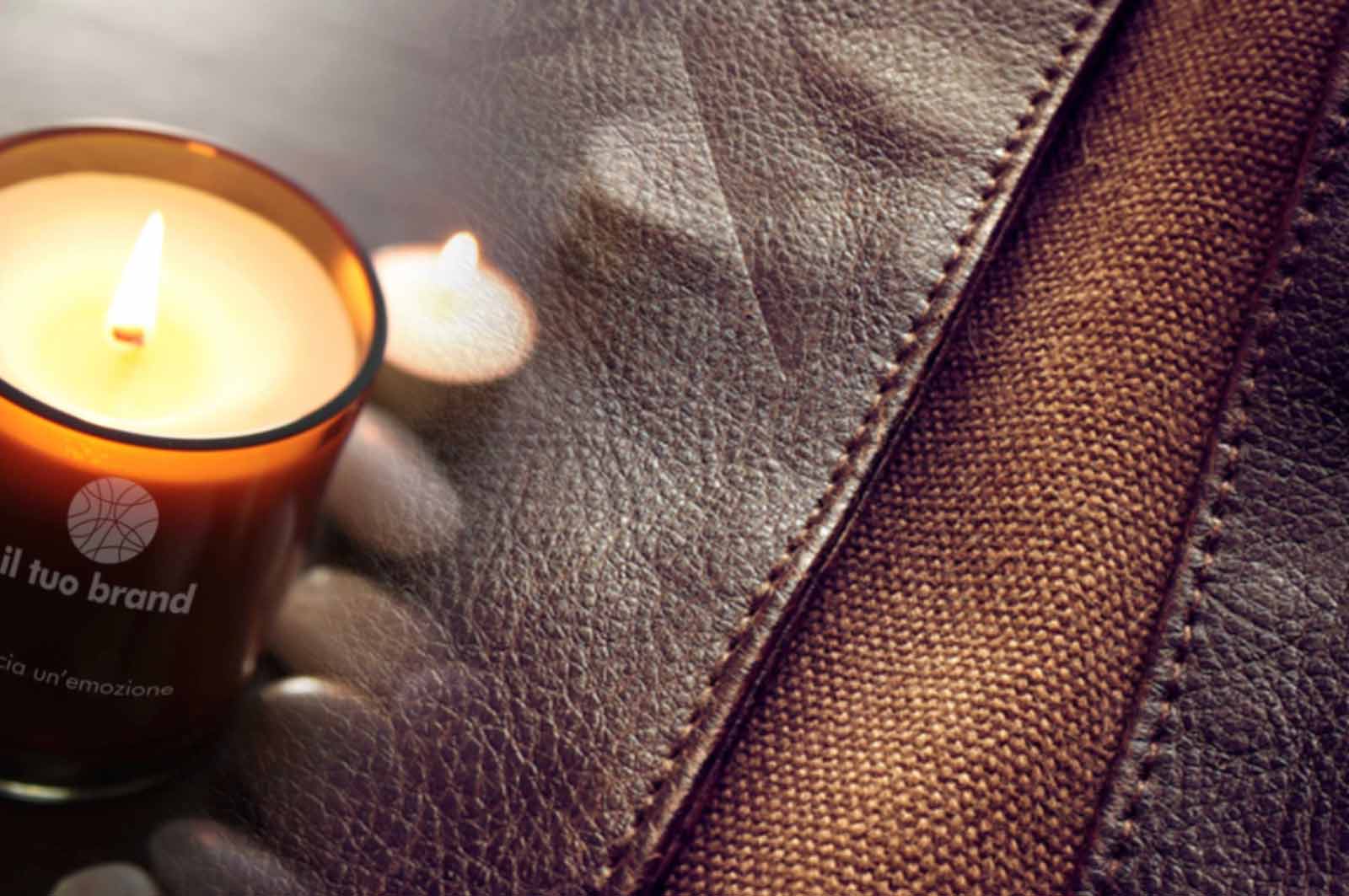 candele profumate negozi moda pelle