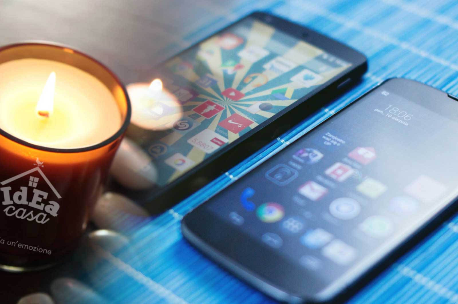 candele profumate personalizzate negozi telefonia