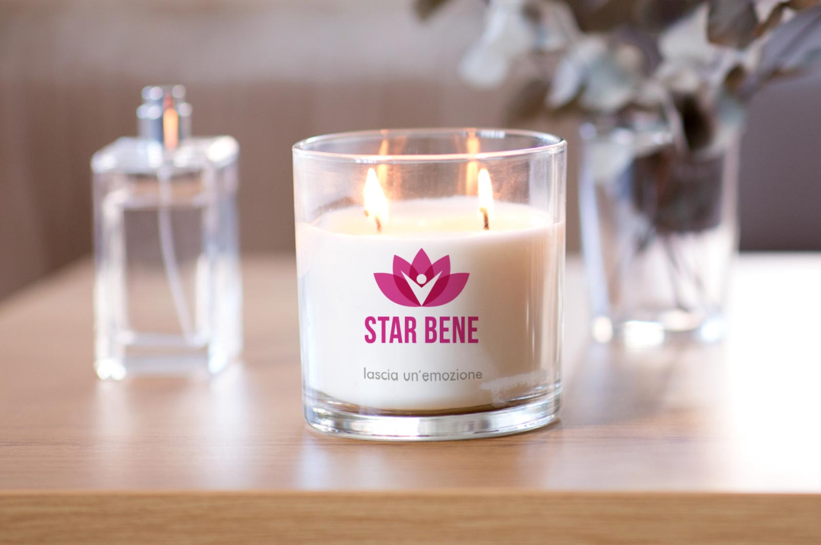 candele profumate personalizzate welness spa palestre benessere