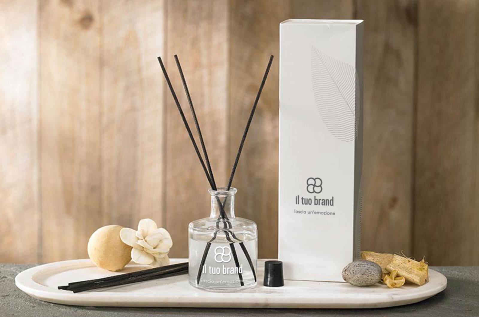 diffusori profumo bastoncino brandizzati GDO franchising negozi