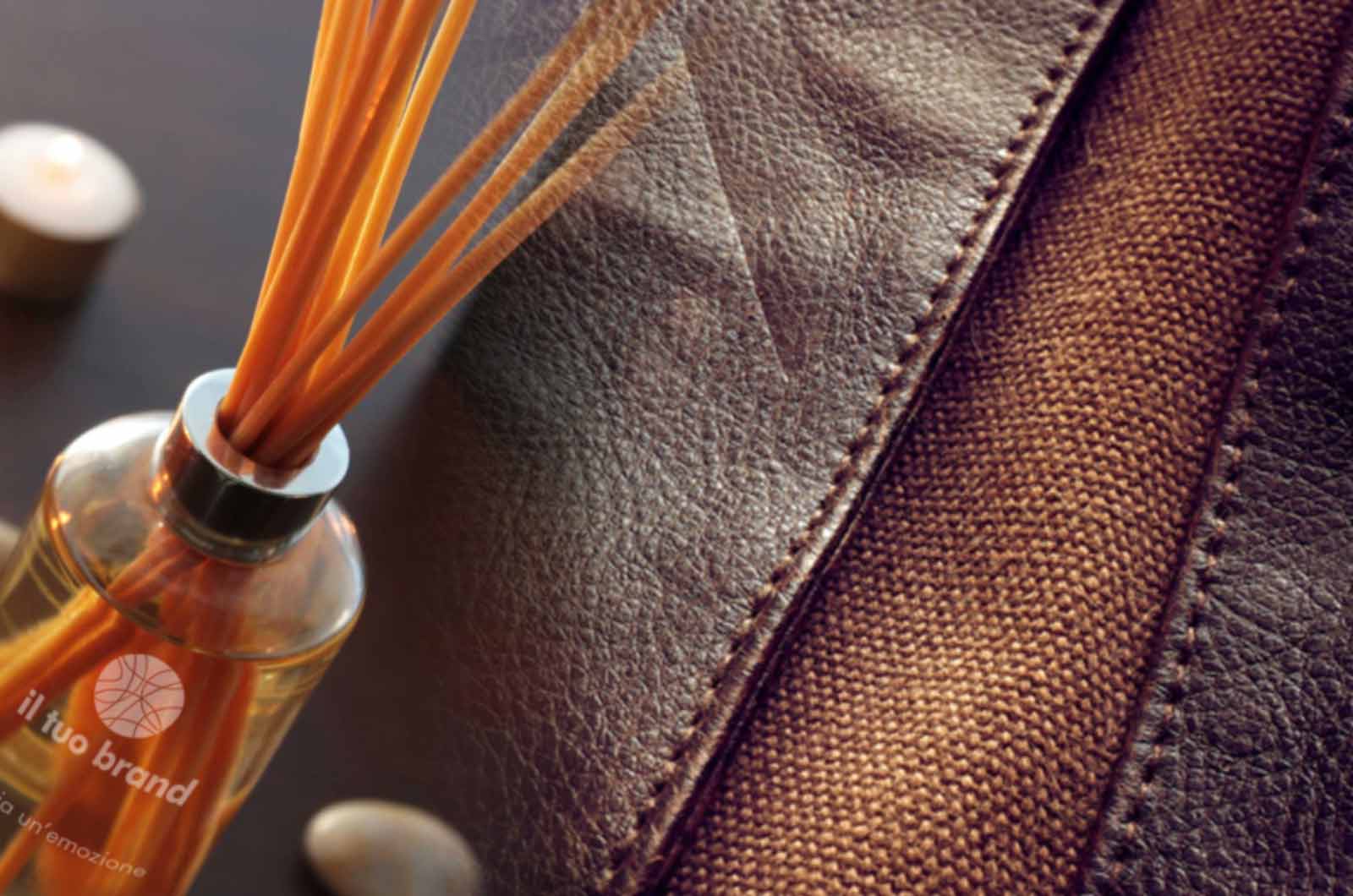 Diffusori Profumo Bastoncino Negozi Moda Pelle