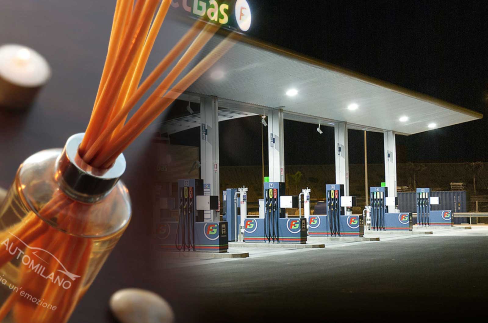 PROFUMI DIFFUSORI A BASTONCINO PER CONCESSIONARIE AUTOMOBILISTICHE / STAZIONI DI SERVIZIO / RICAMBI AUTO