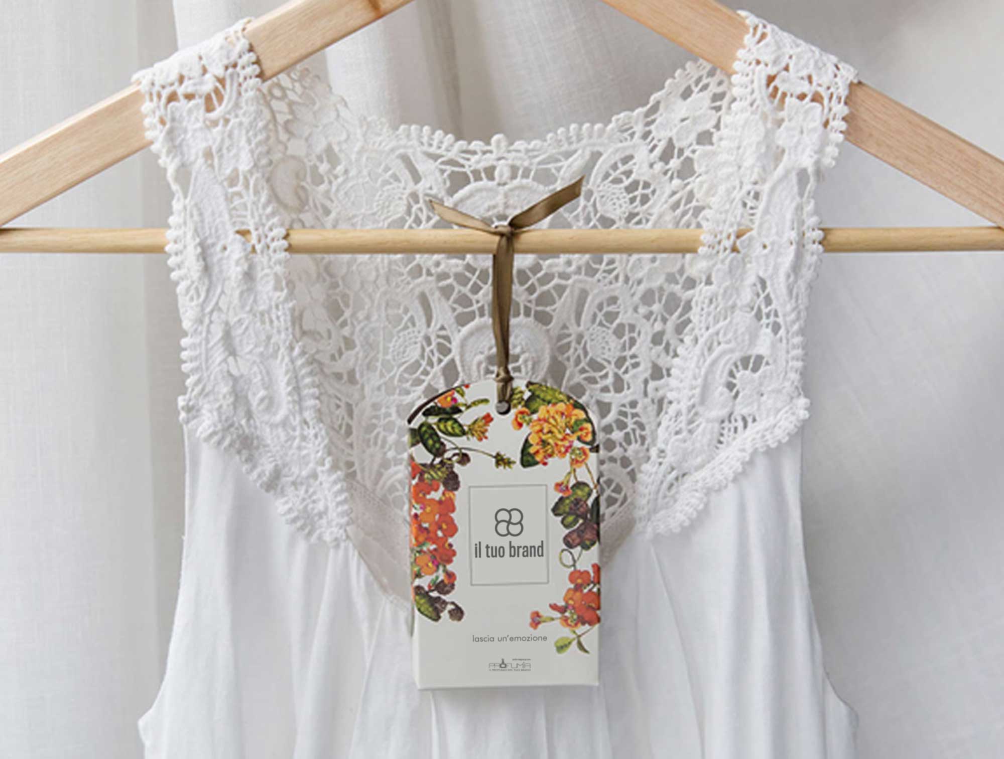 Tessere in gomma - profumatori per armadi personalizzabili