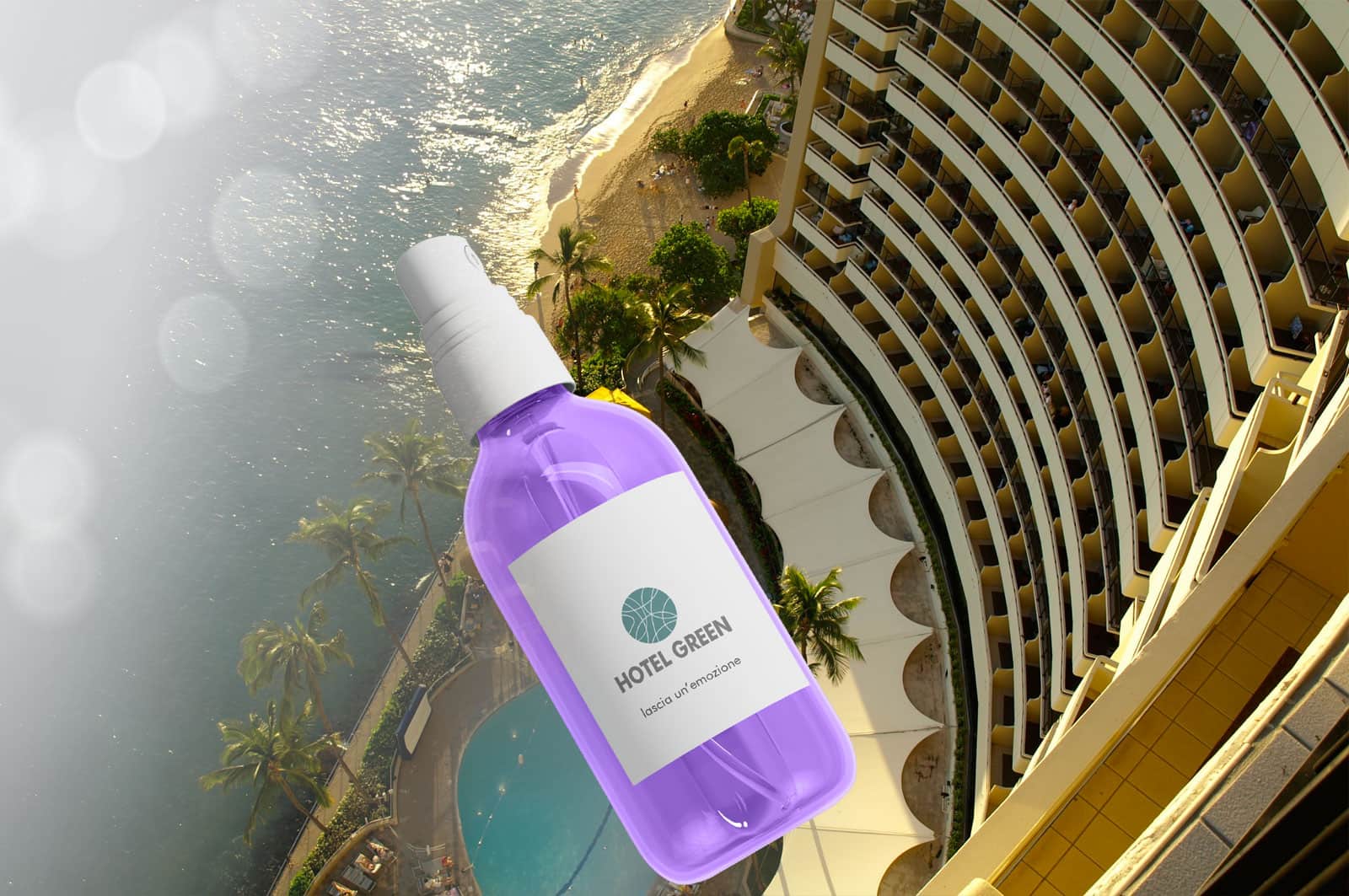 nebulizzatore profumo personalizzati ingrosso hotellerie strutture alberghiere vacanze profumia