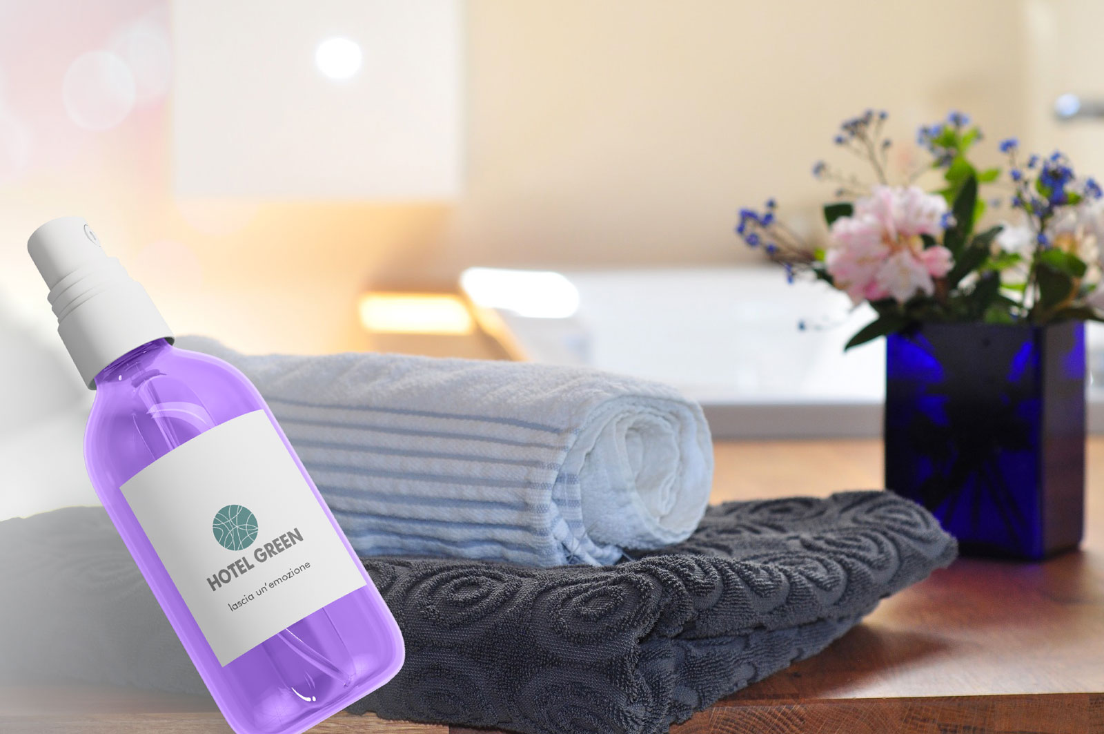 profumatore spray ambiente brandizzati hotel residence profumia