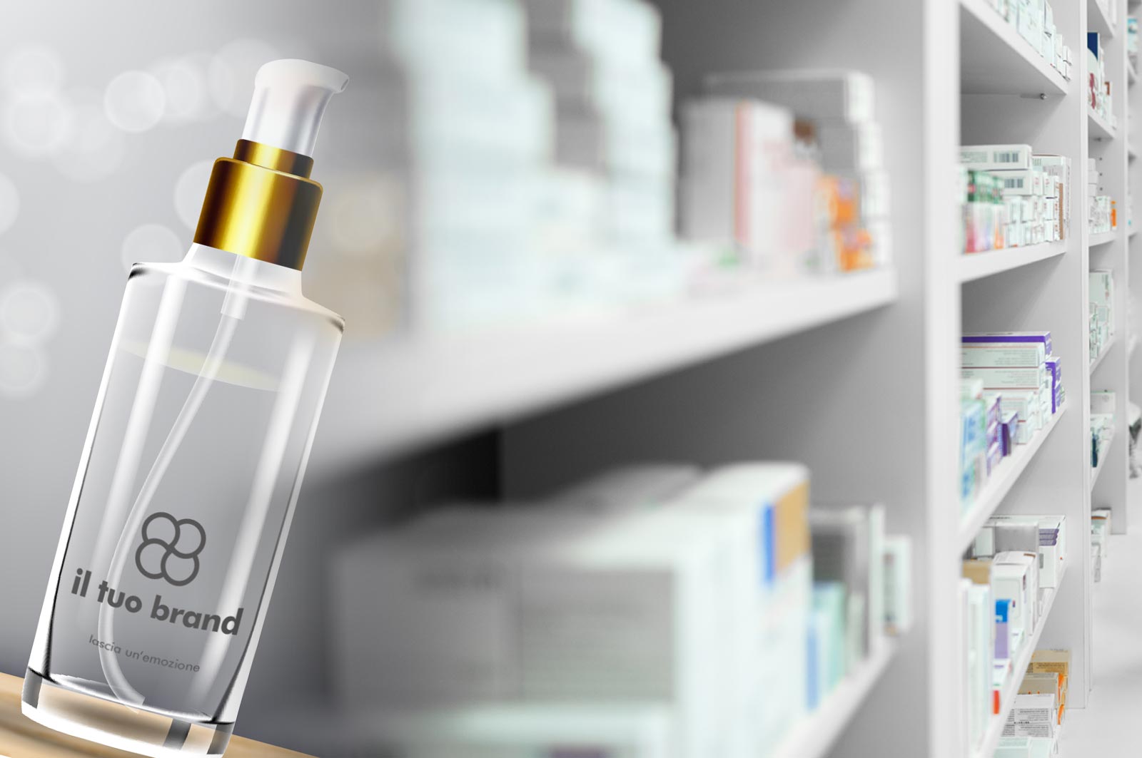 PROFUMATORE SPRAY AMBIENTE PER FARMACIE, PARAFARMACIE, CENTRI ESTETICI, SANITARIE E OTTICI