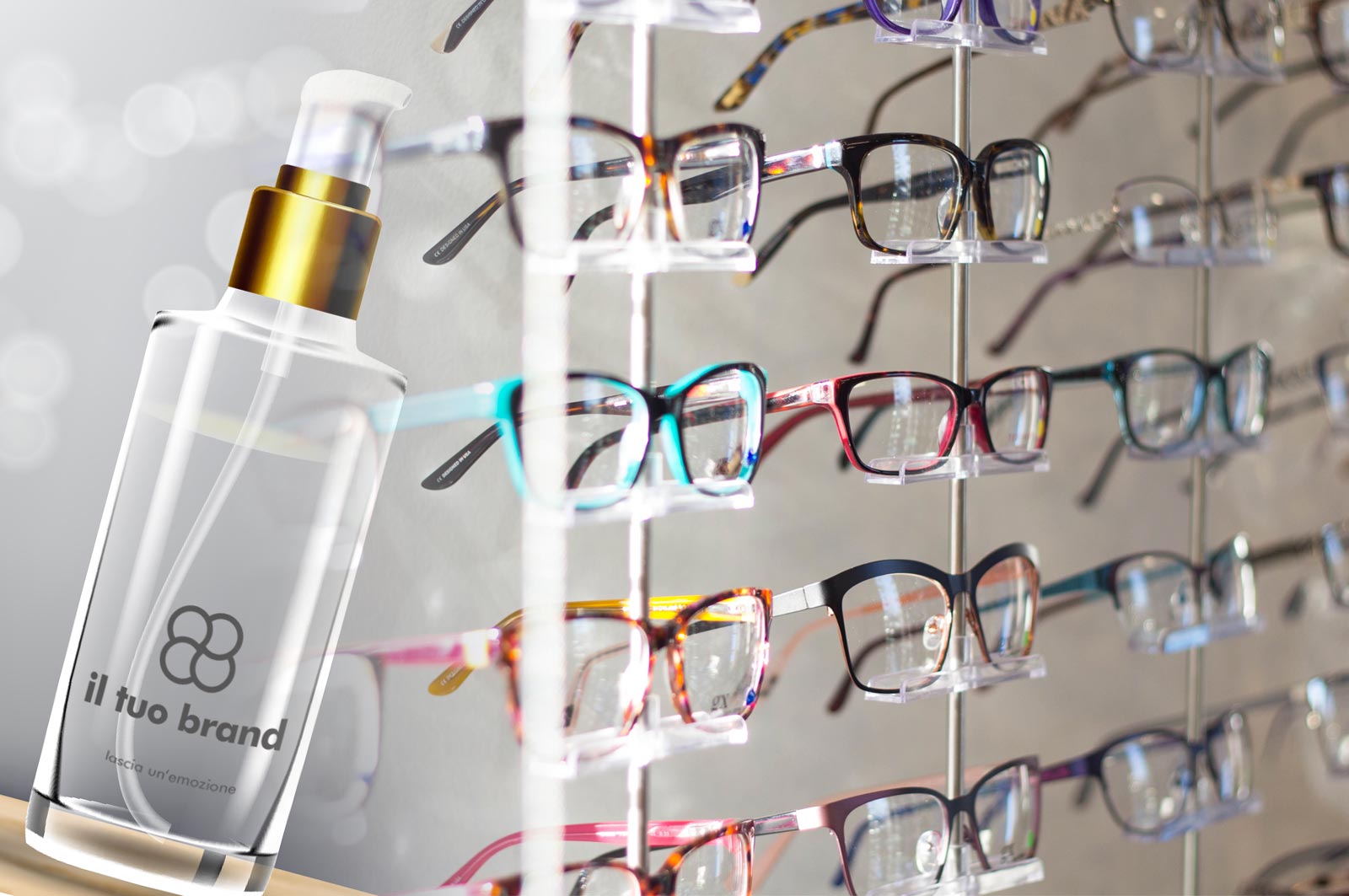 profumatore spray ambiente personalizzati farmacia parafarmacia centri estetica ottico profumia