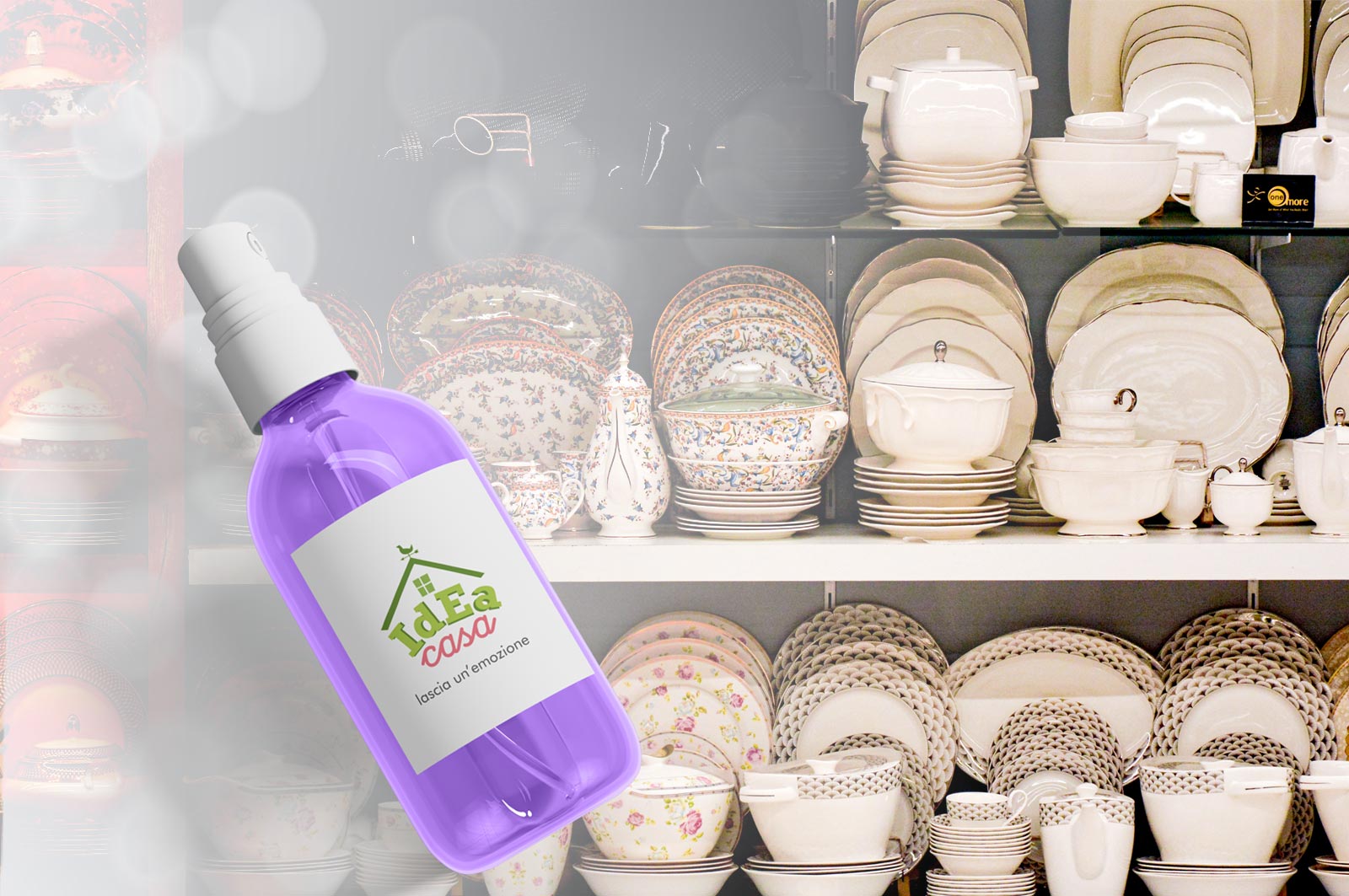 PROFUMATORE SPRAY AMBIENTE PER NEGOZI CASALINGHI, SPORTIVI, TELEFONIA, PET-SHOP