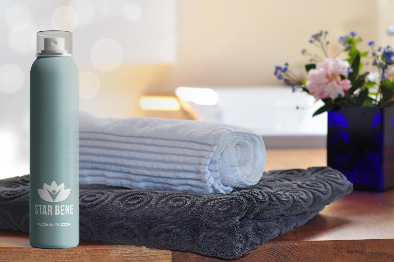 spray tessuti arredo tessile tappeti brandizzati centri wellness benessere profumia