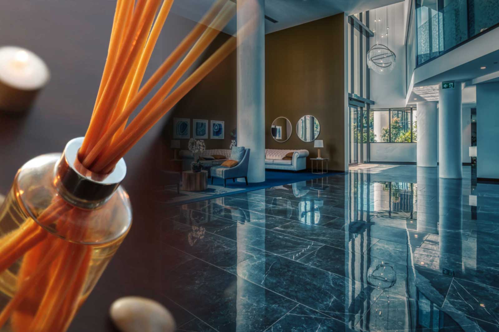 diffusori profumo bastoncino personalizzati ingrosso alberghi resort profumia