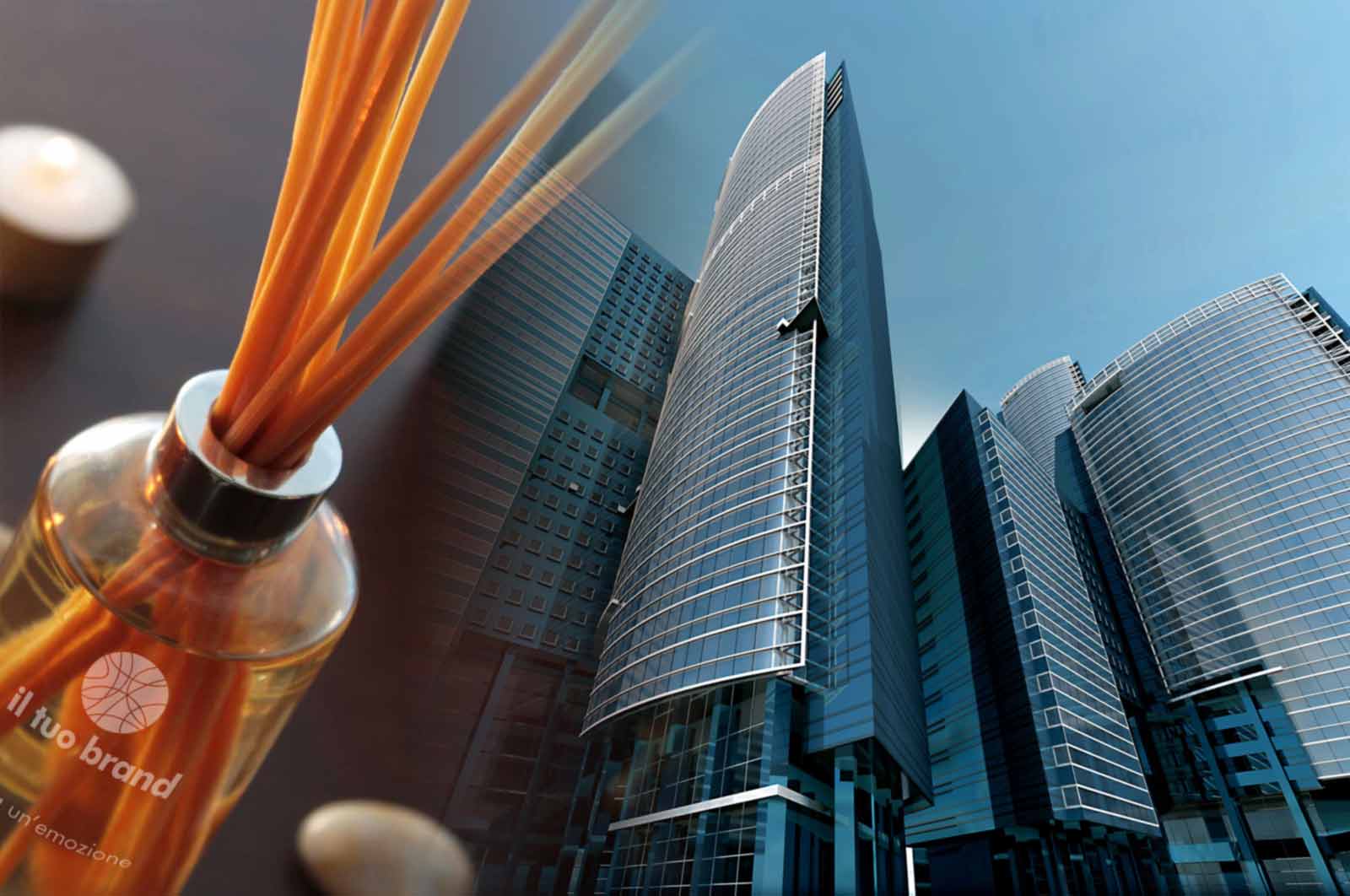 PROFUMI DIFFUSORI A BASTONCINO PER BANCHE - ISTITUTI BANCARI - ASSICURAZIONI